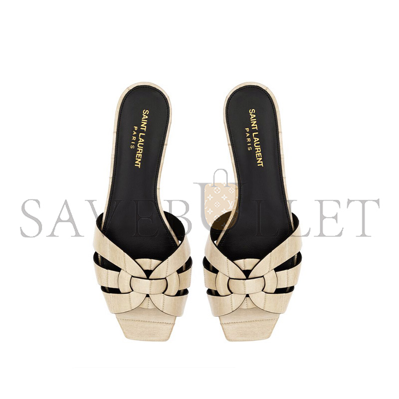 YSL TRIBUTE MULES IN EEL 7485760WX009208 YSL TRIBUTE MULES IN EEL 7485760WX009208